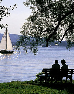 Ufer der Fraueninsel